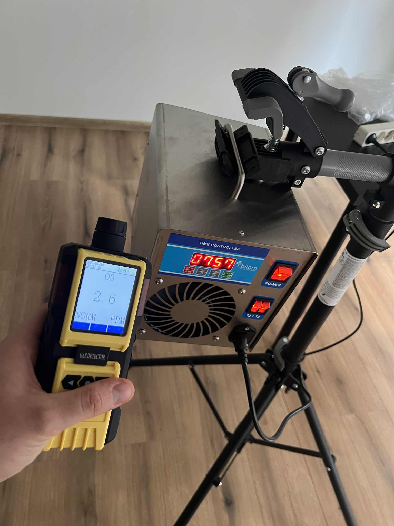 Ozonowanie pomieszczenia